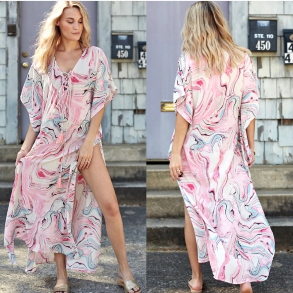 Buddy Love | Tortola Marble Cover Up NWT